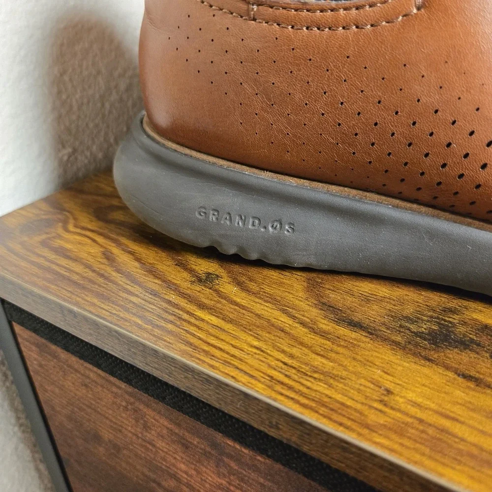 Cole Haan Shoes Mens Size 10 Brown Leather Zerogrand Dress‎ Oxford Grand.OS